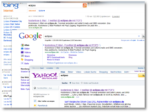 Suchmaschinenoptimierung SEO