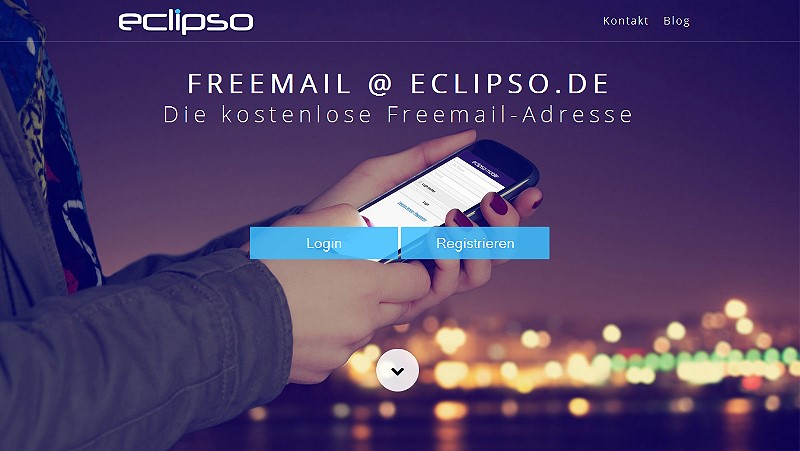 Landingpage eclipso Freemail Landingpage Freemail